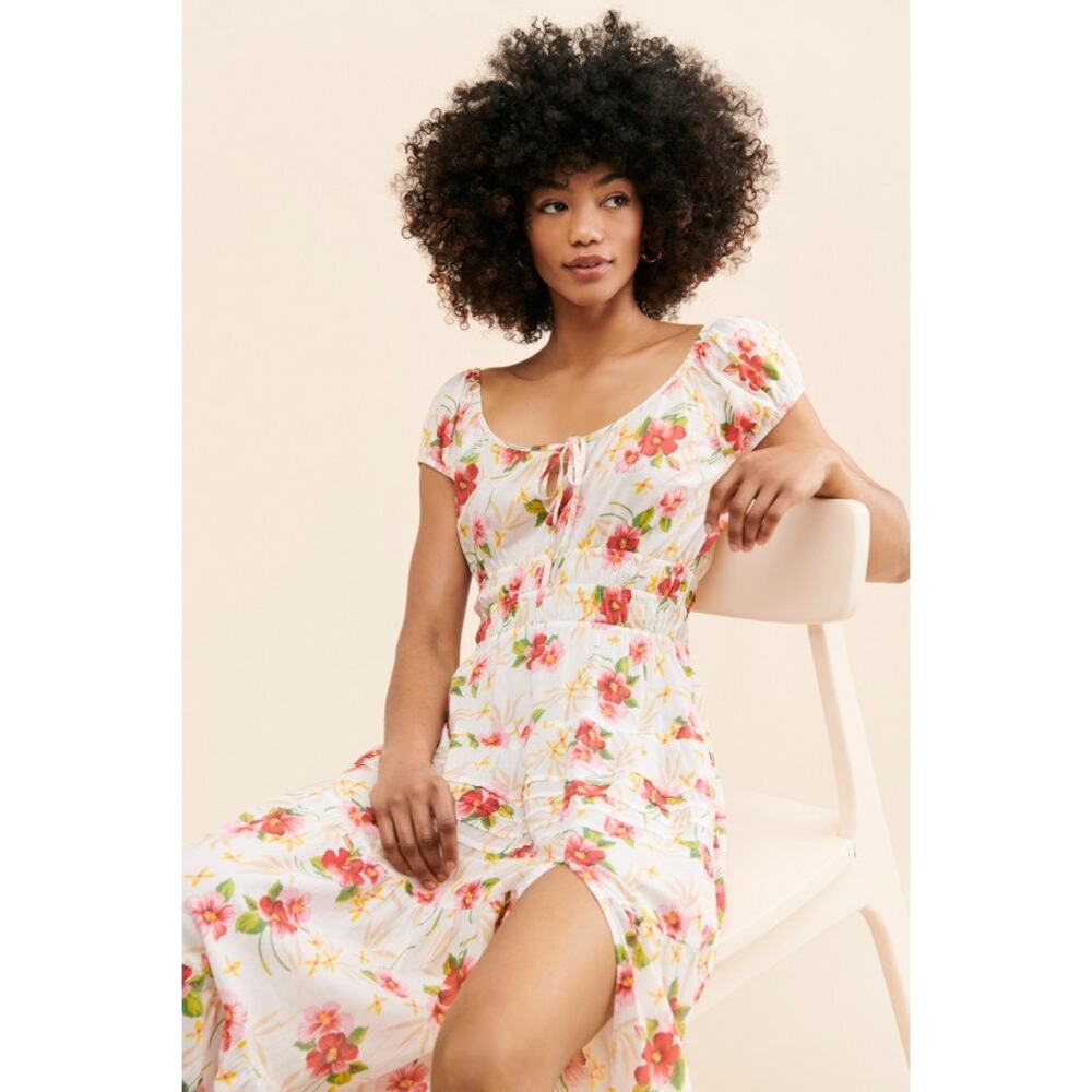 LoveShackFancy Magdaline Maxi Dress Floral Women’s Size‎ XS